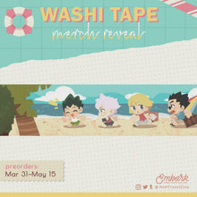 Load and play video in Gallery viewer, [Add on] Washi Tape - Embark
