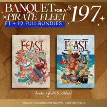 Load image into Gallery viewer, Banquet for a Pirate Fleet Bundle - Vol. 1 + 2 Full Bundle