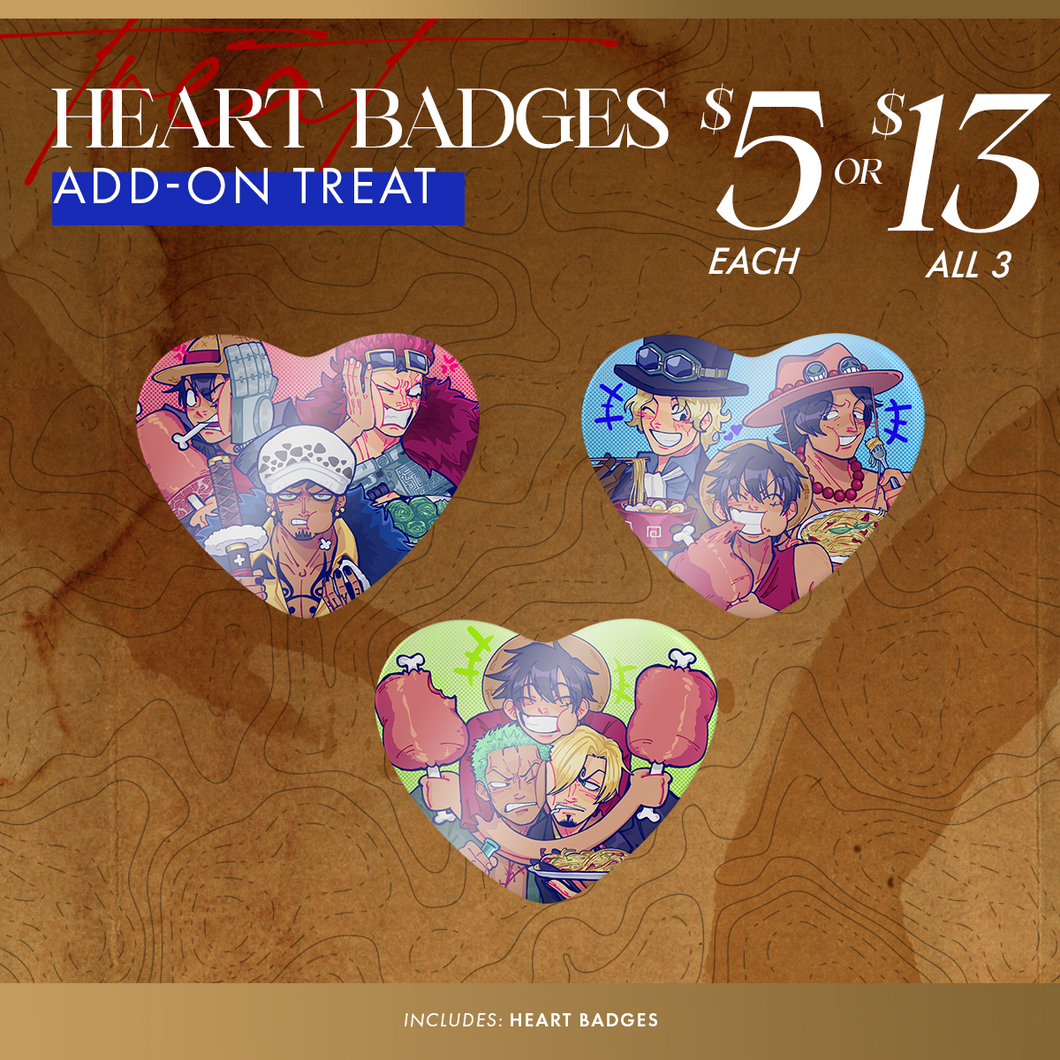 [Add on] Heart badges - Vol. 2