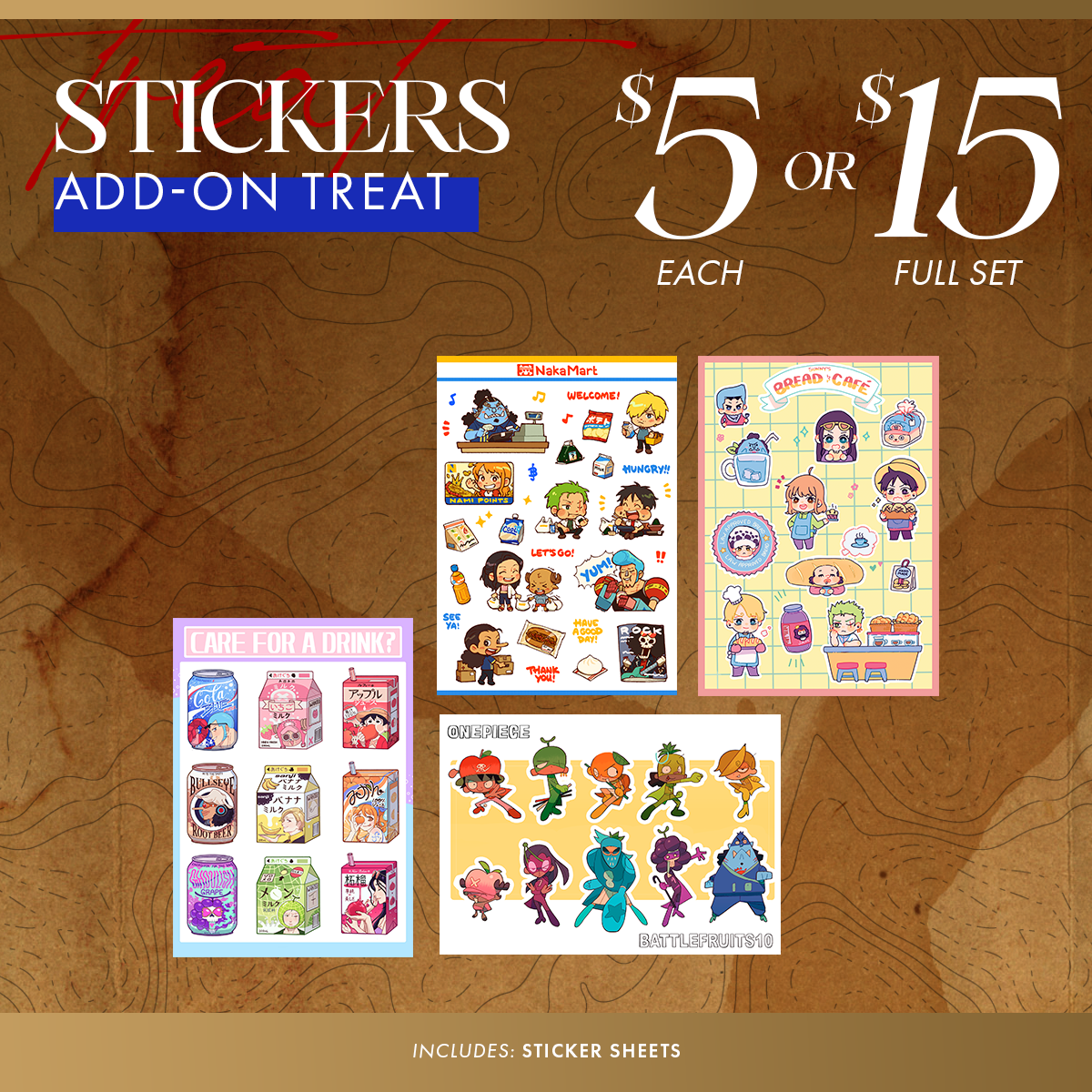 [Add on] Sticker Sheets - Vol. 2