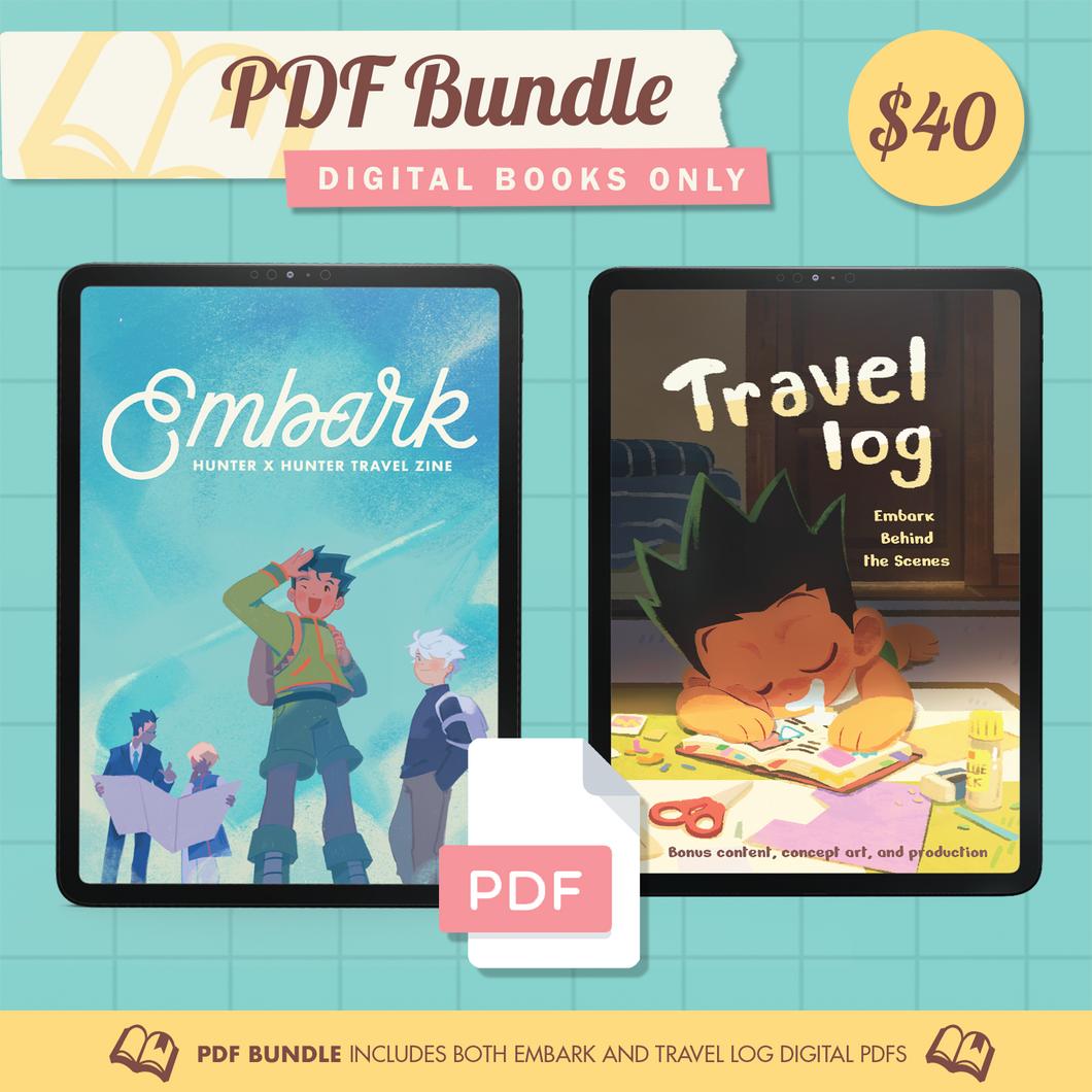 PDF Bundle - Embark + Travel Log PDFs