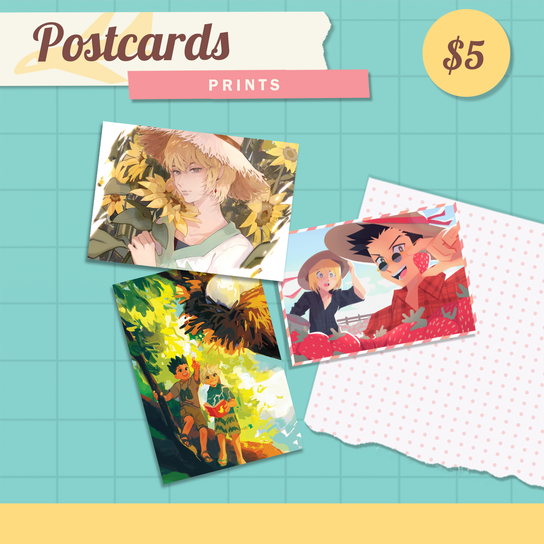 [Add on] Postcards / Prints